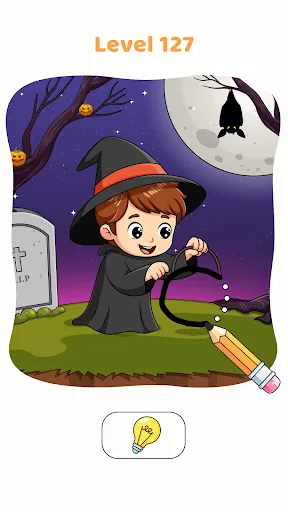 Gameplay screenshot 1 from Complete Puzzle: Draw One Part - Puzzle game